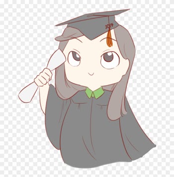 Structural Engineering Women In Stem Chibi Illustration - Graduation