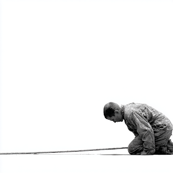 Struggle and Strength: A Man's Effort