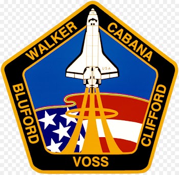 STS-53 Space Shuttle program STS-8 STS-51-A STS-39 - commander frame 