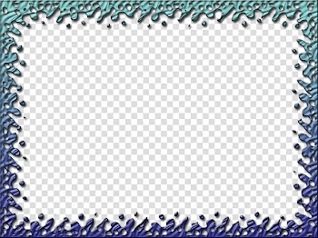 Student Diploma National Primary School Didactic method, Teal Border Frame transparent background PNG clipart