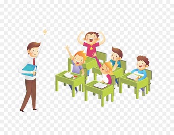 Student Estudante Teacher Lesson - Cartoon student teacher in the class diagram 