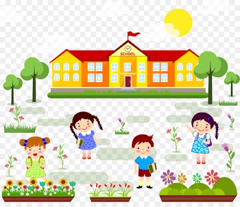 Student First day of school Clip art - Back to school children 