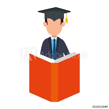 student graduated with book