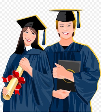 Student Graduation ceremony Academic dress Stock illustration Clip art - Hand drawn graduation wear bachelor's clothing student vector 
