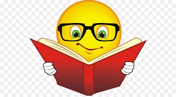 Student Mount Carmel Academy Reading Smiley Emoji - Books 