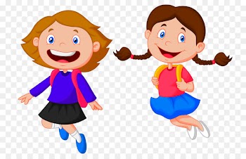 Student School Child Cartoon - School children 