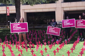 Student Stomps on Pro-Life Display Shouting: “I Had an Abortion, I ...
