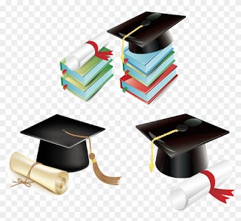 Student Study Skills Higher Education Diploma University - Graduation Cap And Diploma
