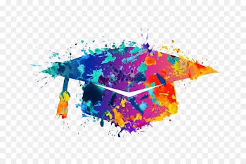 Student Study skills Tutor University Education - Creative Bachelor cap 
