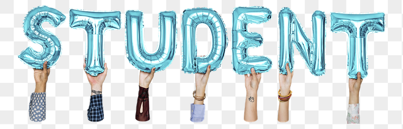 Student word png, hands holding | Free PNG - rawpixel