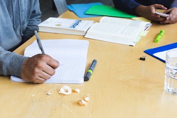 Students Meet And Study