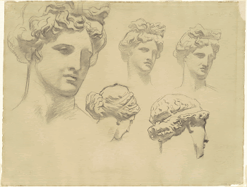 Studies for "Apollo and the Muses" | Free Photo - rawpixel