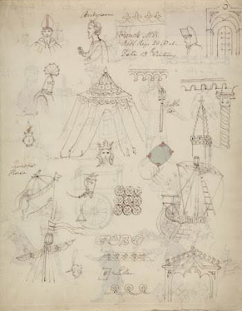 Studies From a French MSS | Free Photo - rawpixel