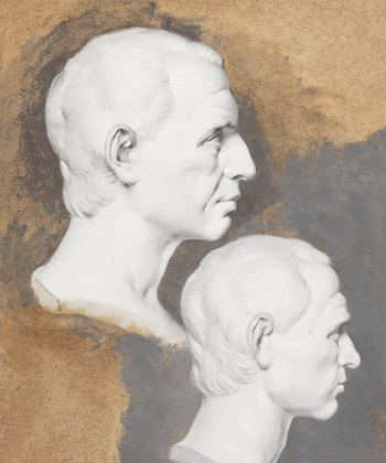 Studies of a classical bust | Free Photo Illustration - rawpixel