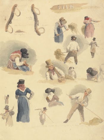 Studies of Haymakers | Free Photo - rawpixel