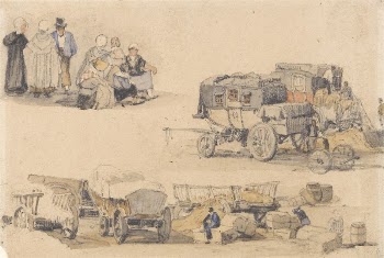 Studies of Peasants, Diligences, and | Free Photo - rawpixel