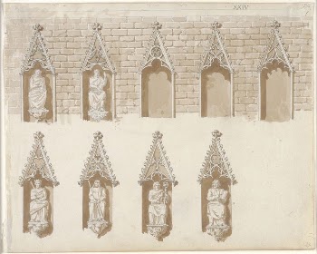 Studies of Statuary in Niches | Free Photo - rawpixel