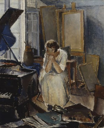 Studio interior, 1923, Alvar Cawén | Free Photo - rawpixel