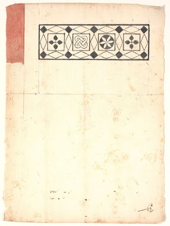 Study after Pompeian floor pattern | Free Photo - rawpixel