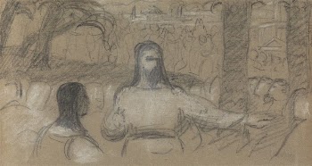 Study For, Christ's Entry into Jerusalem | Free Photo - rawpixel
