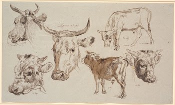 Study magazine from Vognserup.Studies of cow | Free Photo - rawpixel