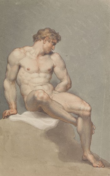 Study of a Male Nude | Free Photo - rawpixel