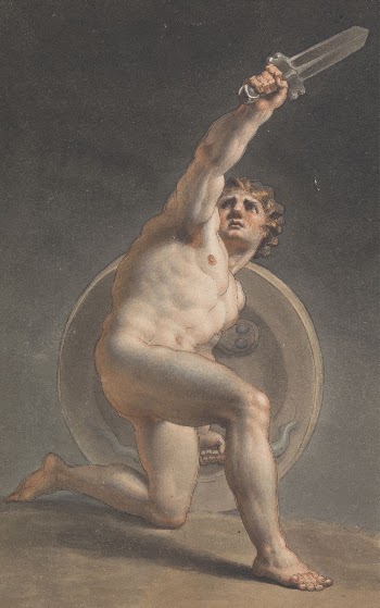 Study of a Male Nude | Free Photo - rawpixel
