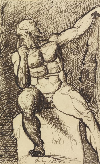 Study of a Seated Male | Free Photo - rawpixel