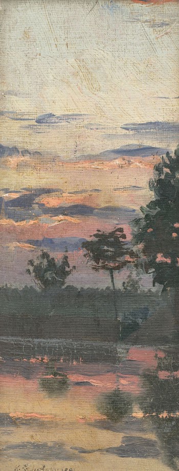 Study of an early evening | Free Photo - rawpixel