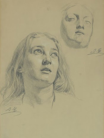 Study of female heads | Free Photo - rawpixel