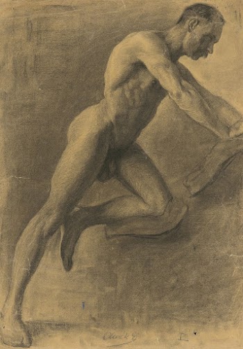 Study of male nude | Free Photo - rawpixel