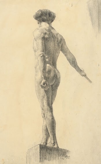 Study of the nude of a man | Free Photo - rawpixel