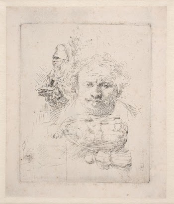 Study sheet with self-portrait, a beggar, | Free Photo - rawpixel