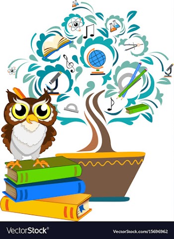 Study tree free vector image