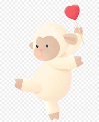 Stuffed Animals & Cuddly Toys Monkey Cartoon Illustration - animated valentine 
