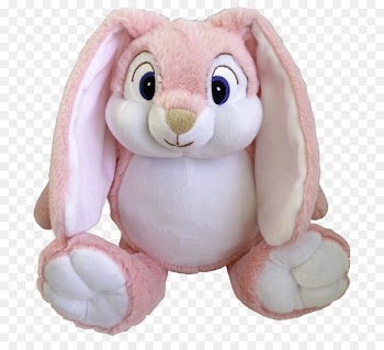 Stuffed Animals & Cuddly Toys Pink Bulldog Blue - toy 