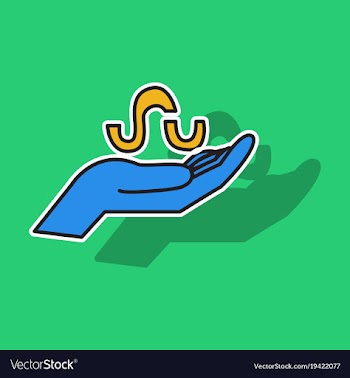 Stumbleupon color glossy icon realistic icon logo vector image