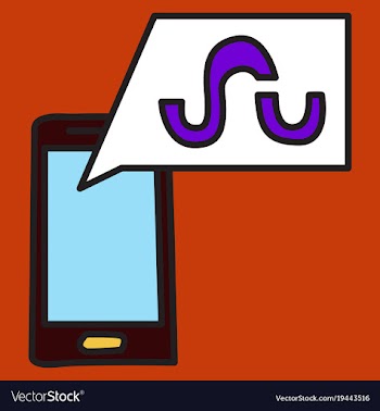 Stumbleupon color glossy icon realistic icon logo vector image