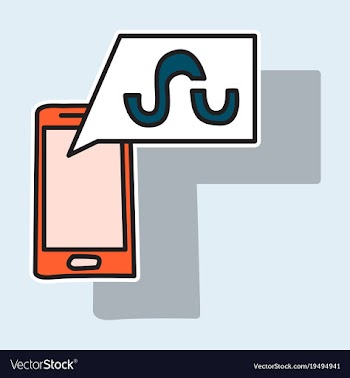 Stumbleupon color glossy icon realistic icon logo vector image