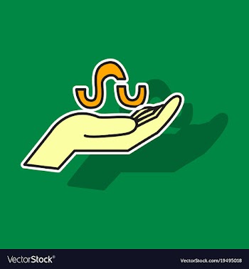 Stumbleupon color glossy icon realistic icon logo vector image