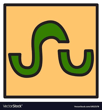 Stumbleupon color glossy icon realistic icon logo vector image