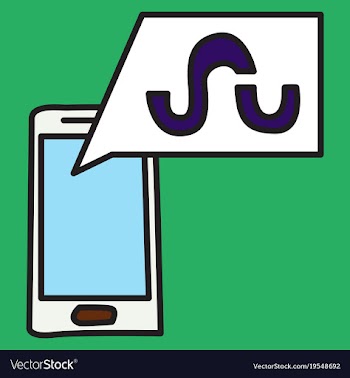 Stumbleupon color glossy icon realistic icon logo vector image
