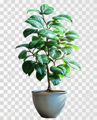 Stunning Photorealistic Plant on Crisp White Background