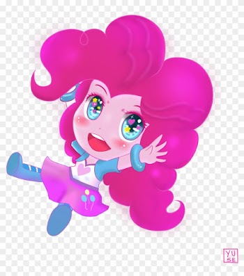 Stunning Pinkie The Chibi Style By Minusclass With - Equestria Chibi Girls Pinkie Pie
