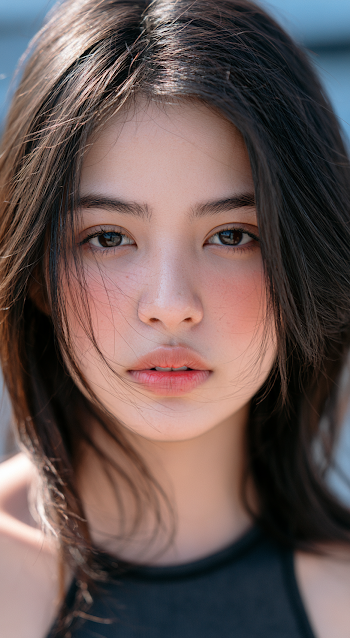 Stunning Portrait of a Young Thai Woman