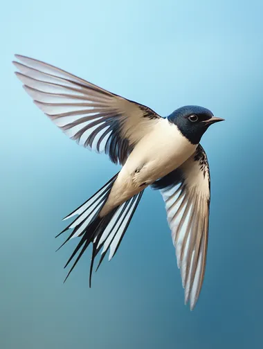 Stunning Ultra HD Capture of a Flying Swallow in Realistic Detail Stunning Ultra HD Capture of a Flying Swallow in Realistic Detail