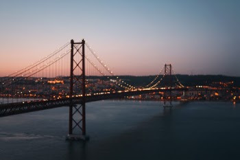 Stunning view of Lisbon from the Cristo Rei