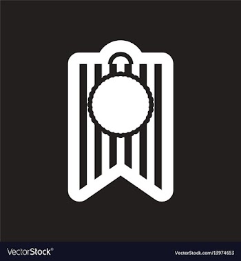 Style black and white icon festive garland vector image