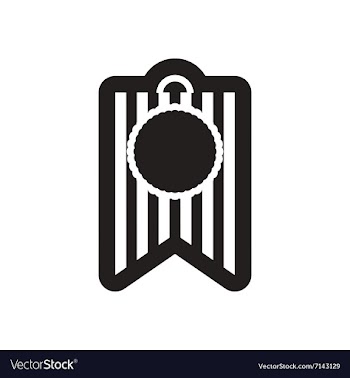 Style black and white icon festive garland vector image