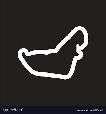 Style black and white icon map arab emirates vector image